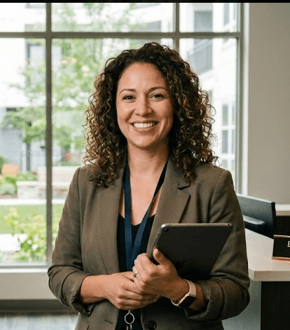 Emily Rodriguez, Property Manager from Denver, CO - Agent Lens testimonial